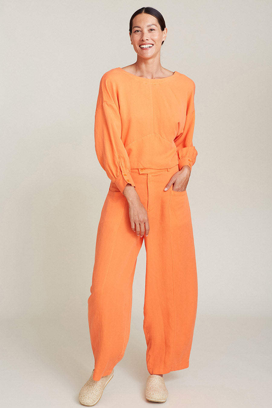 BLUSA MALTA ORANGE
