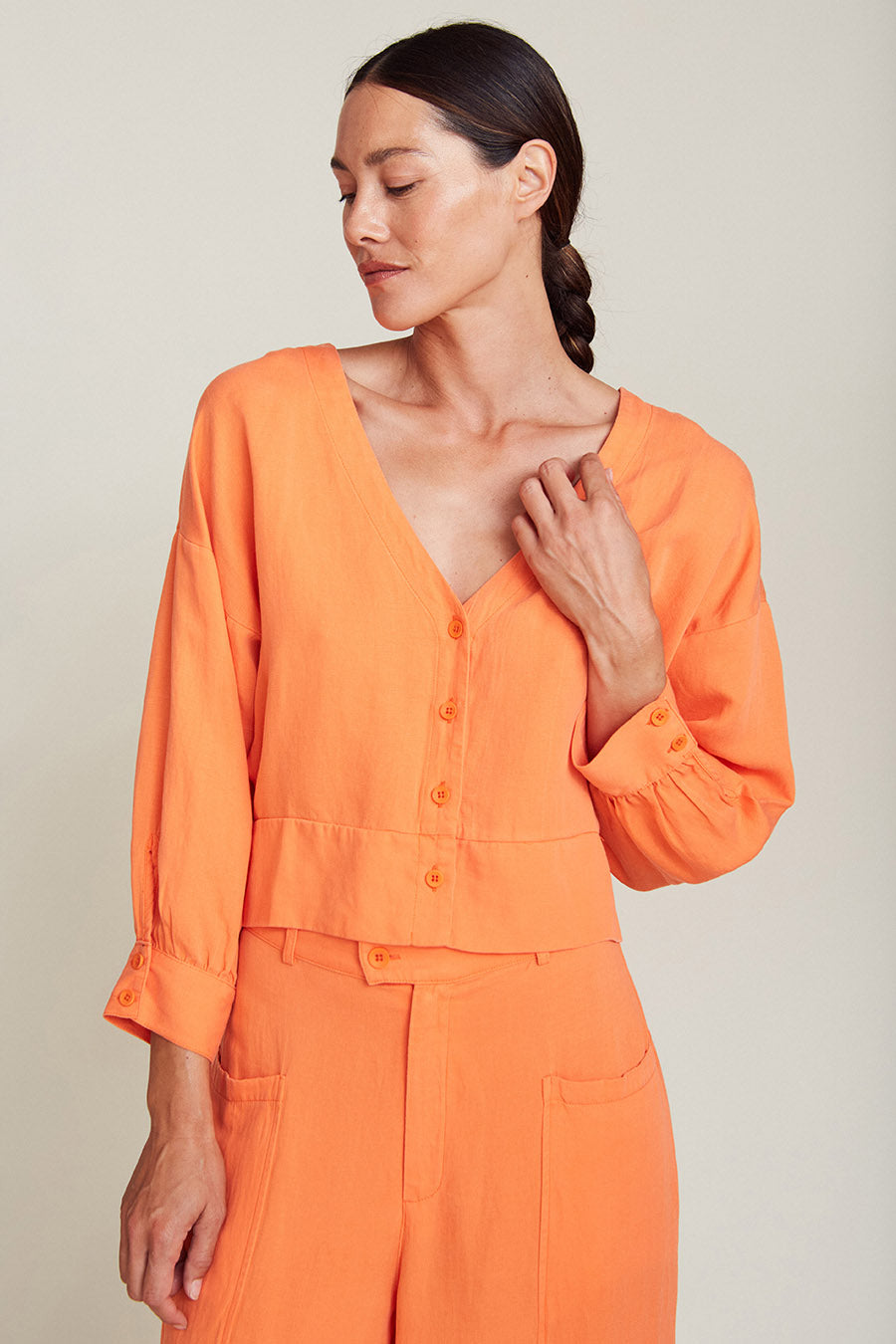 BLUSA MALTA ORANGE