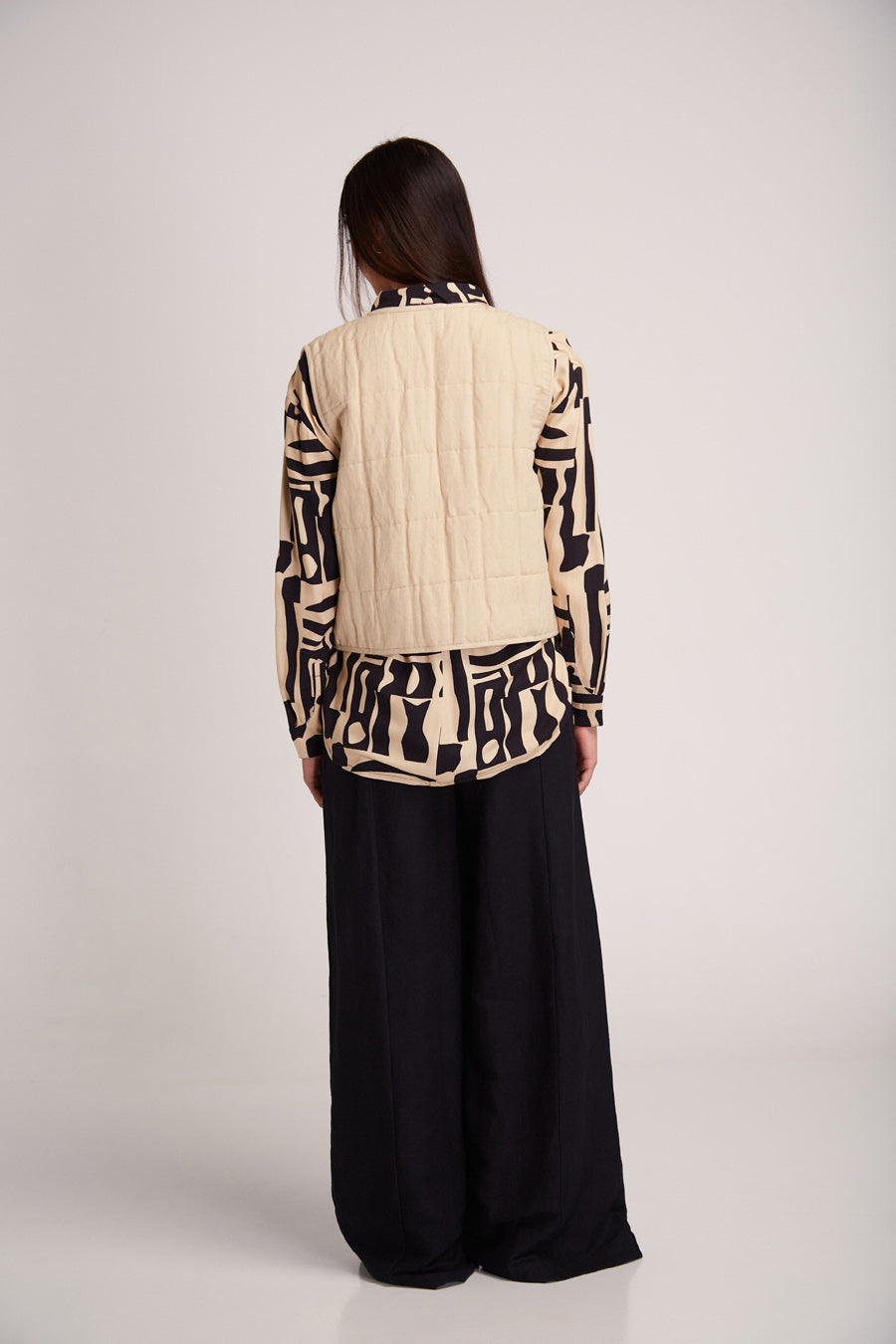 ANETO VEST BEIGE
