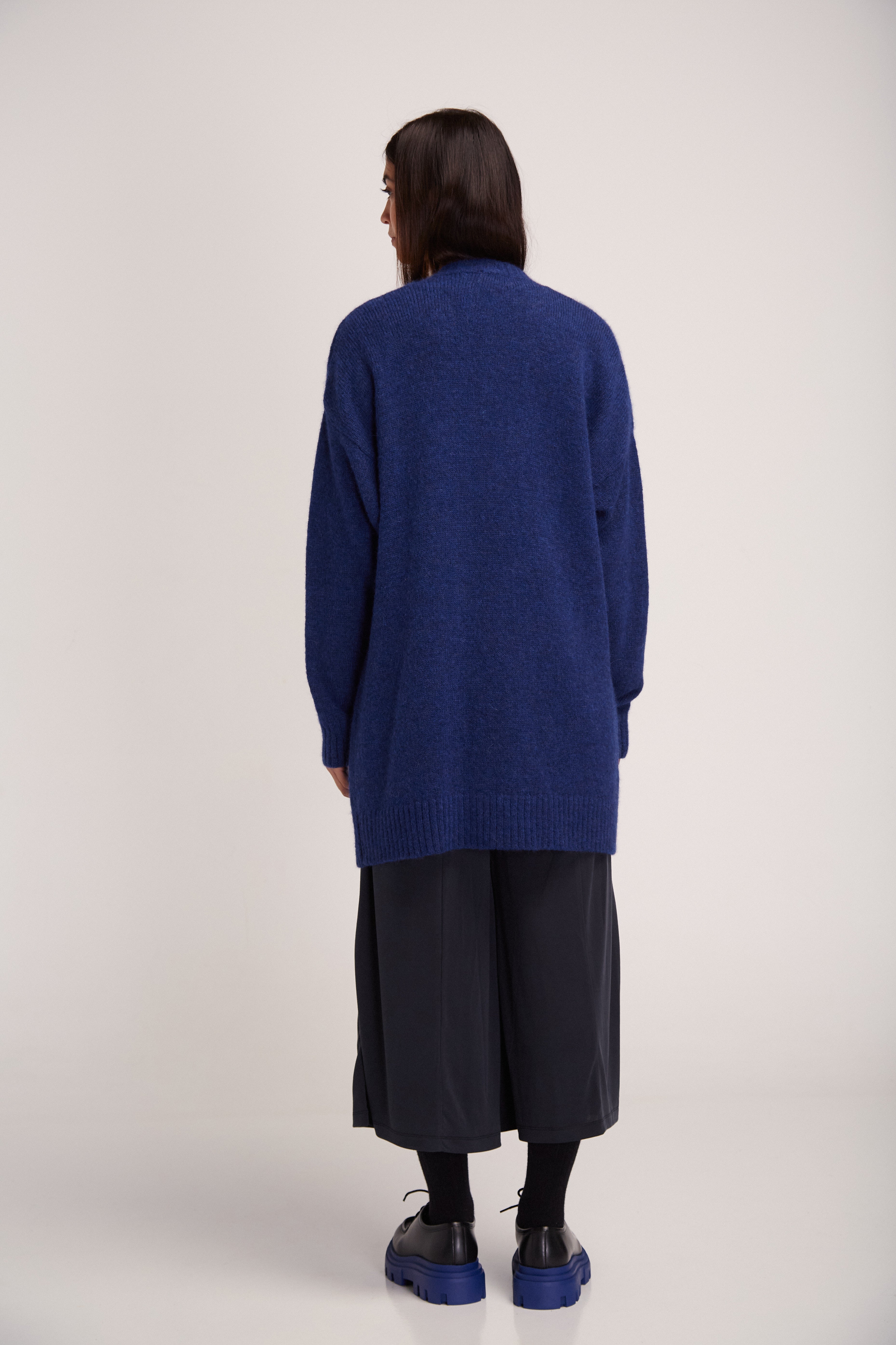 ABI CARDIGAN DARK BLUE
