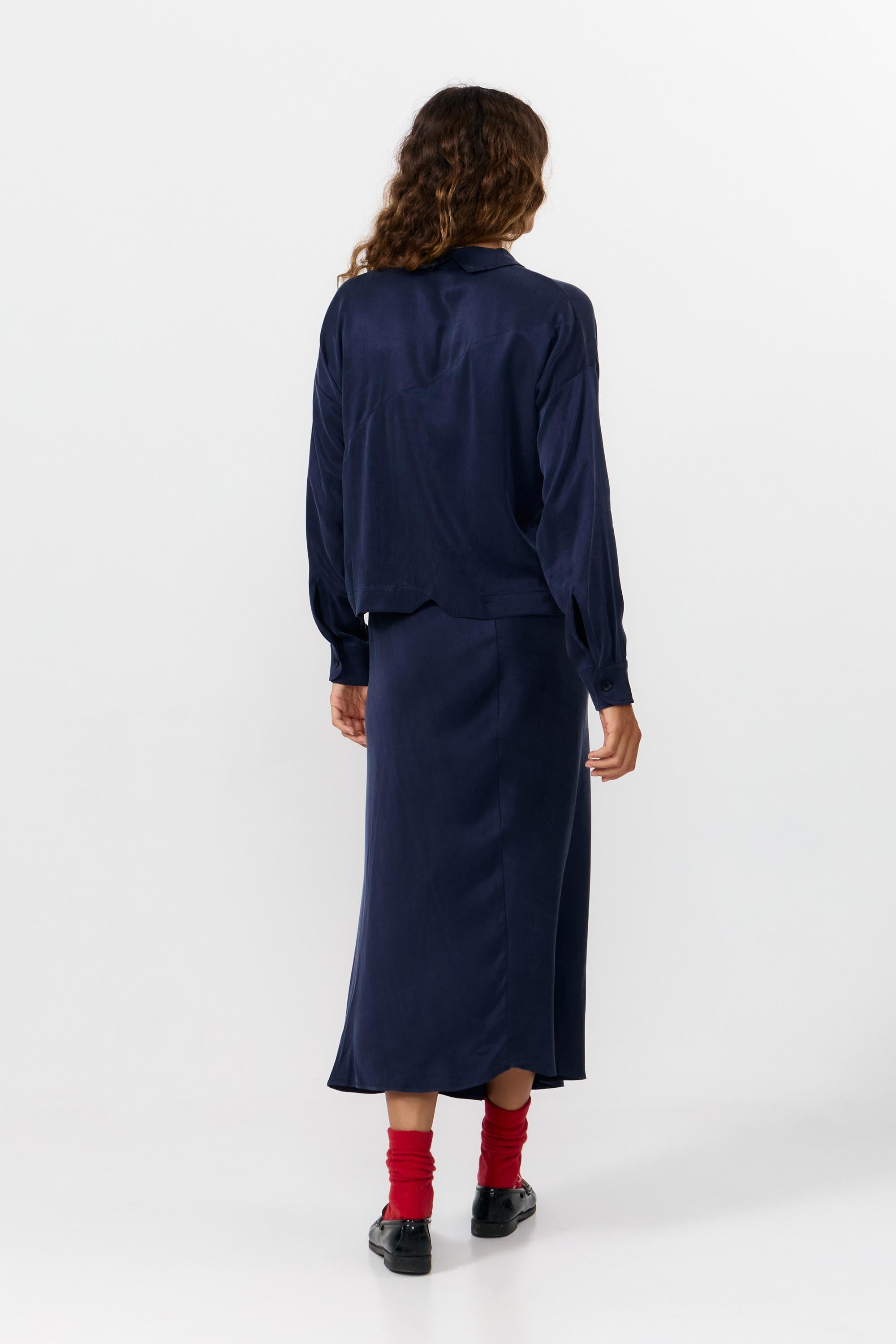NOEZ SHIRT DARK BLUE