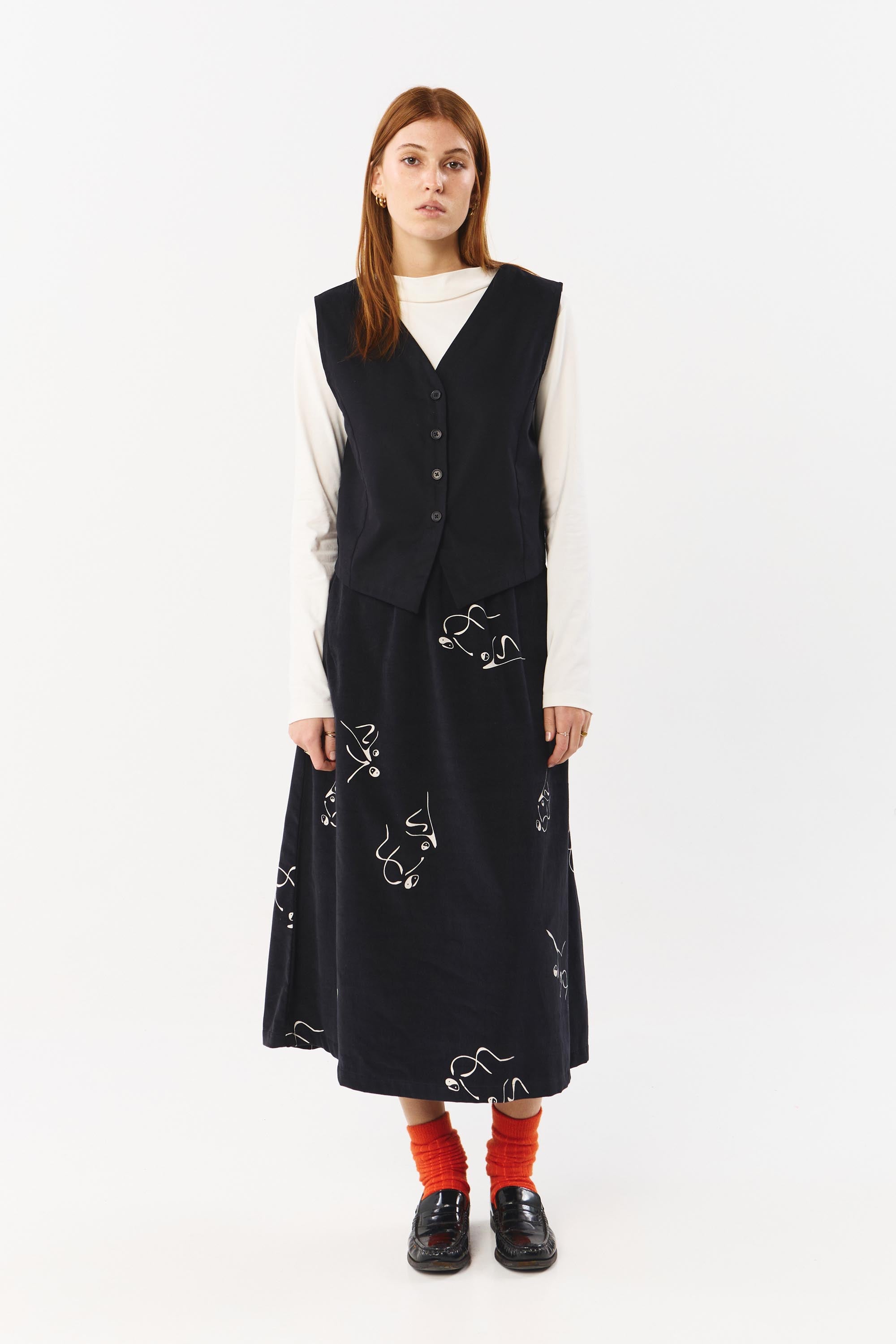 YUMA VEST SATIN BLACK