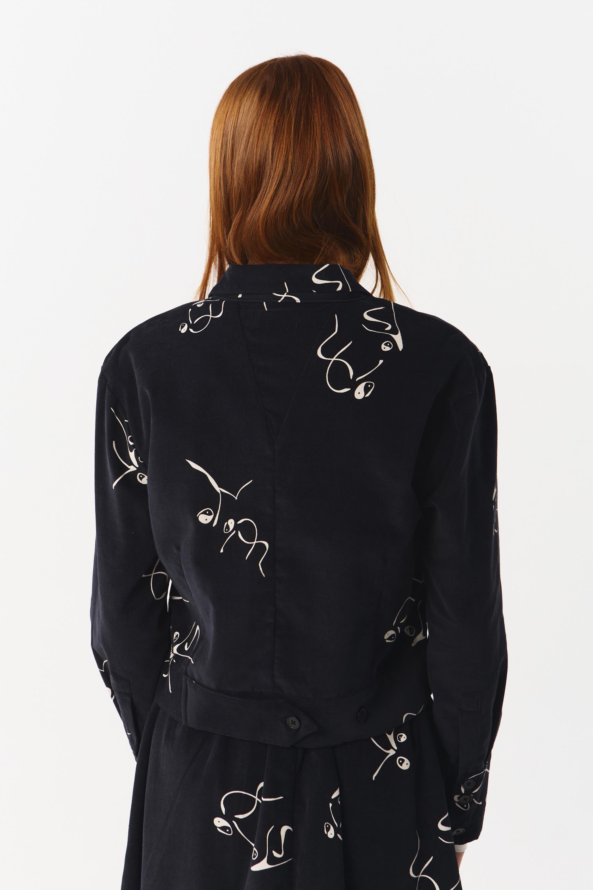 LURE SHIRT CORD PRINT DANCERS