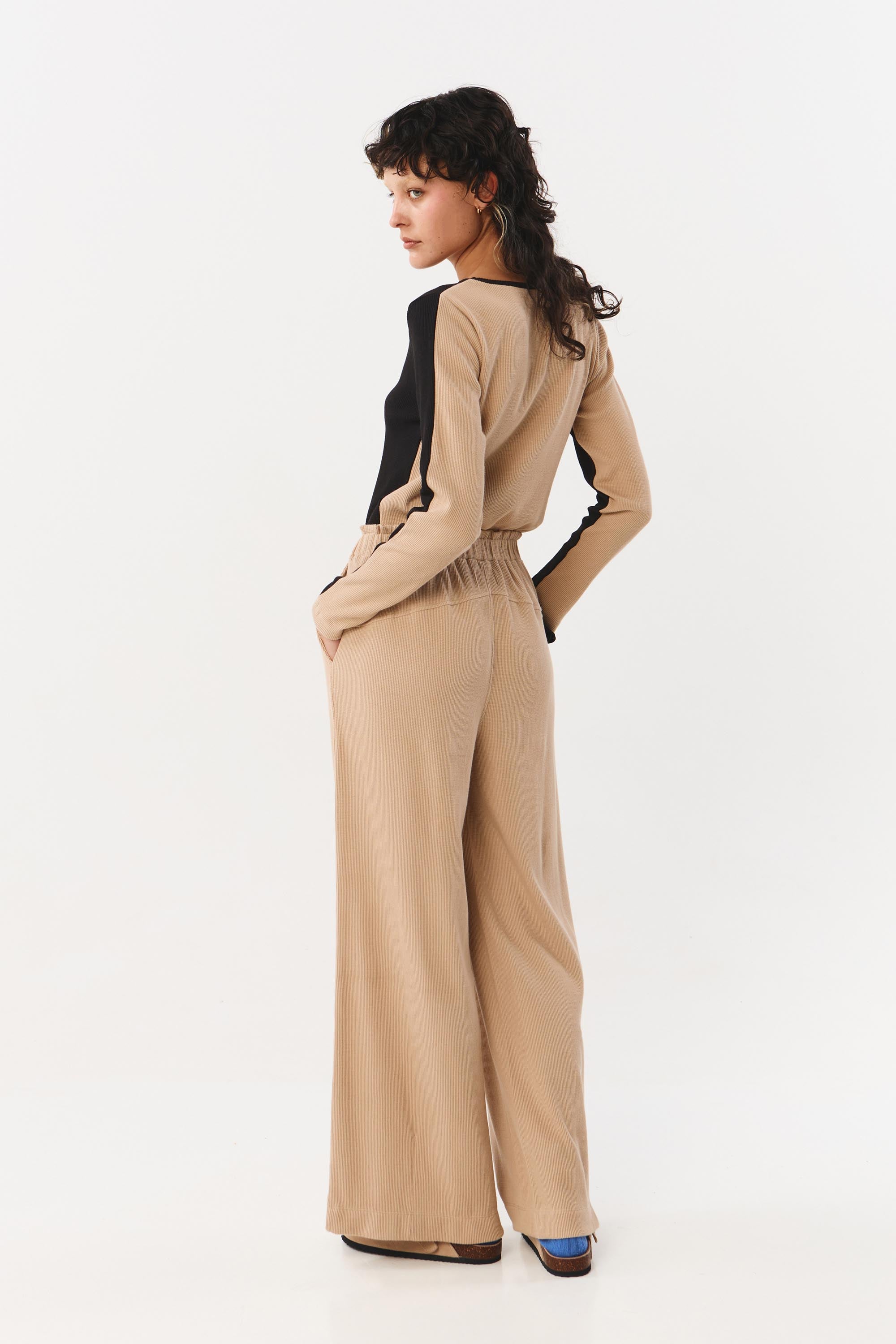 ALBI TOP BICOLOR BLACK