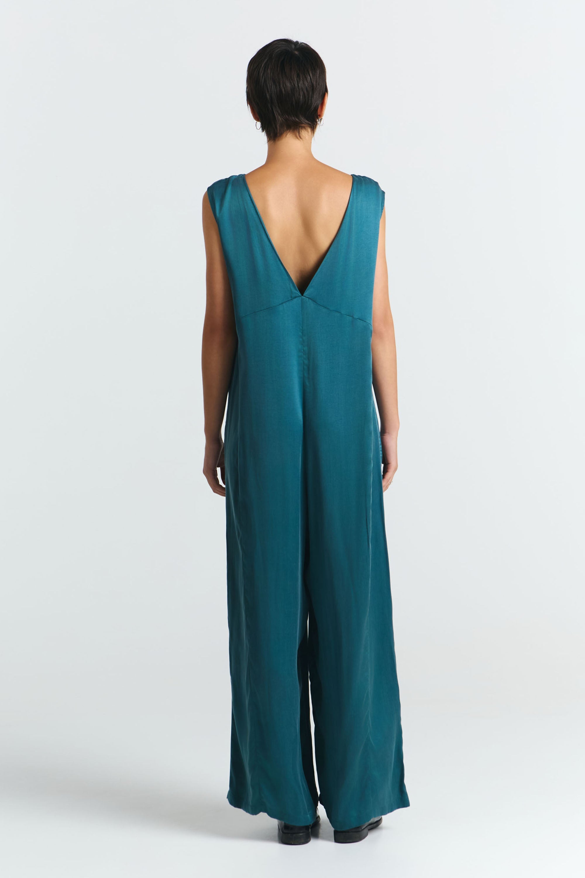 NEIBA JUMPSUIT DEEP GREEN