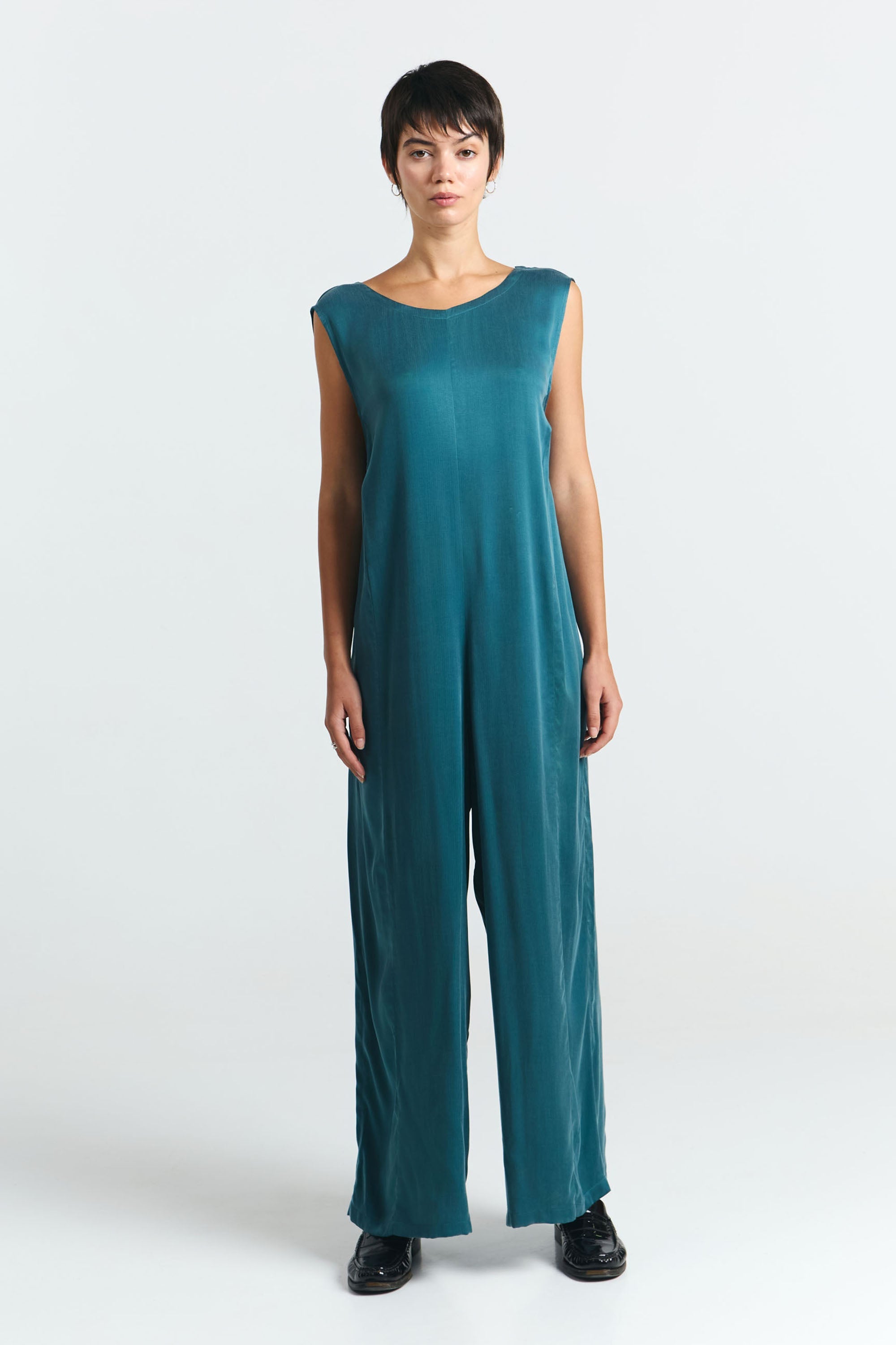 NEIBA JUMPSUIT DEEP GREEN