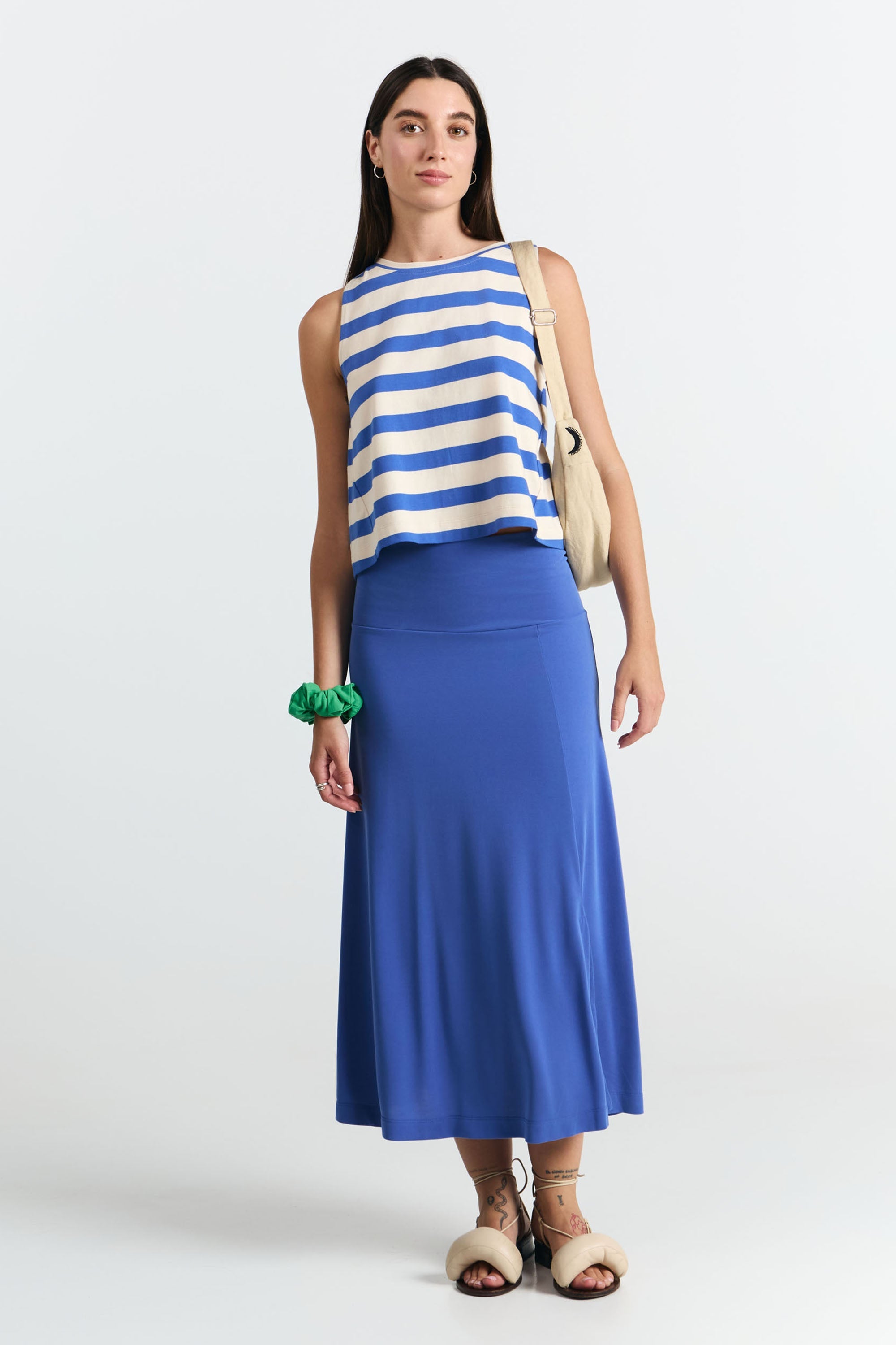 SIL TOP BLUE STRIPES