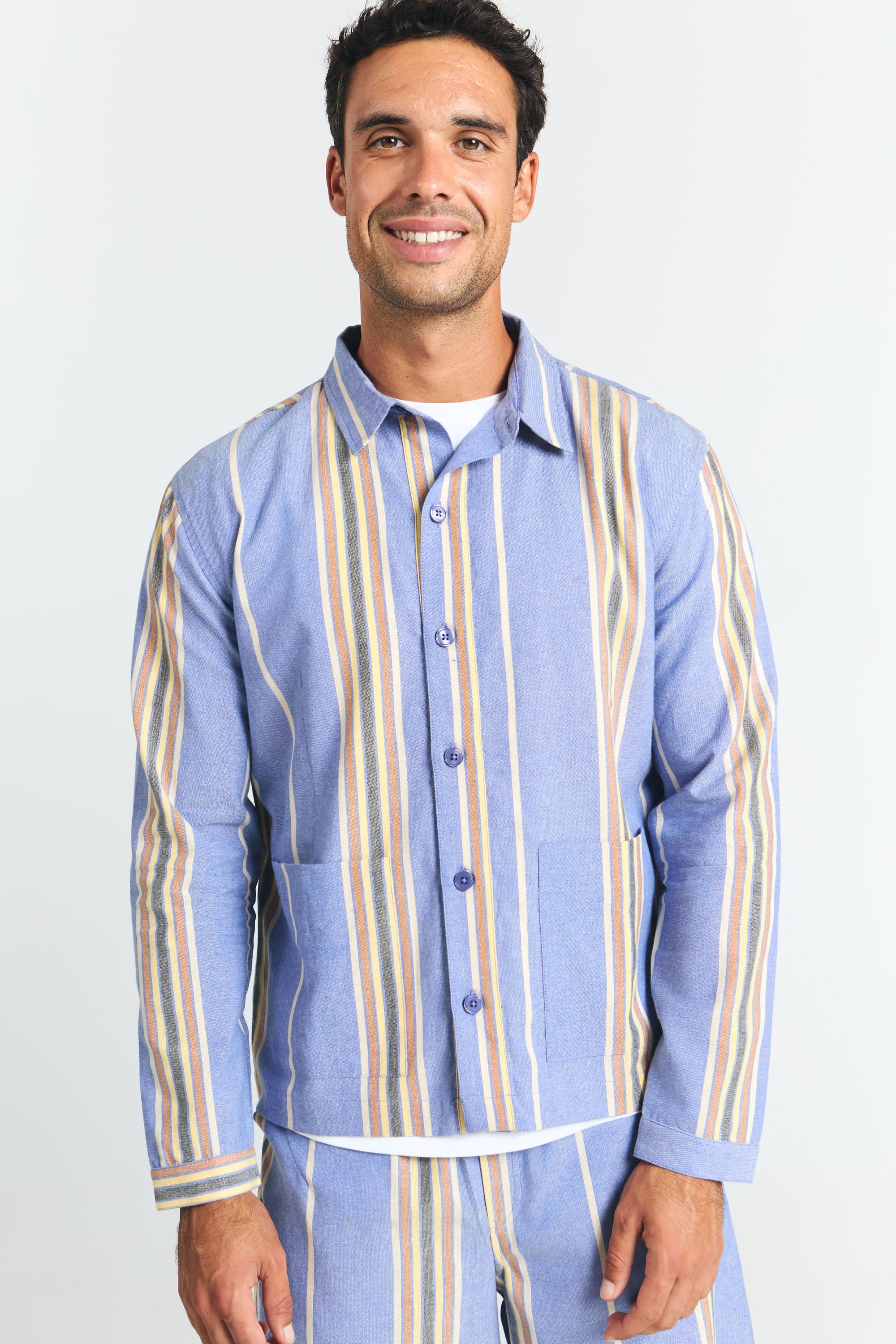 KUA OVERSHIRT STRIPES