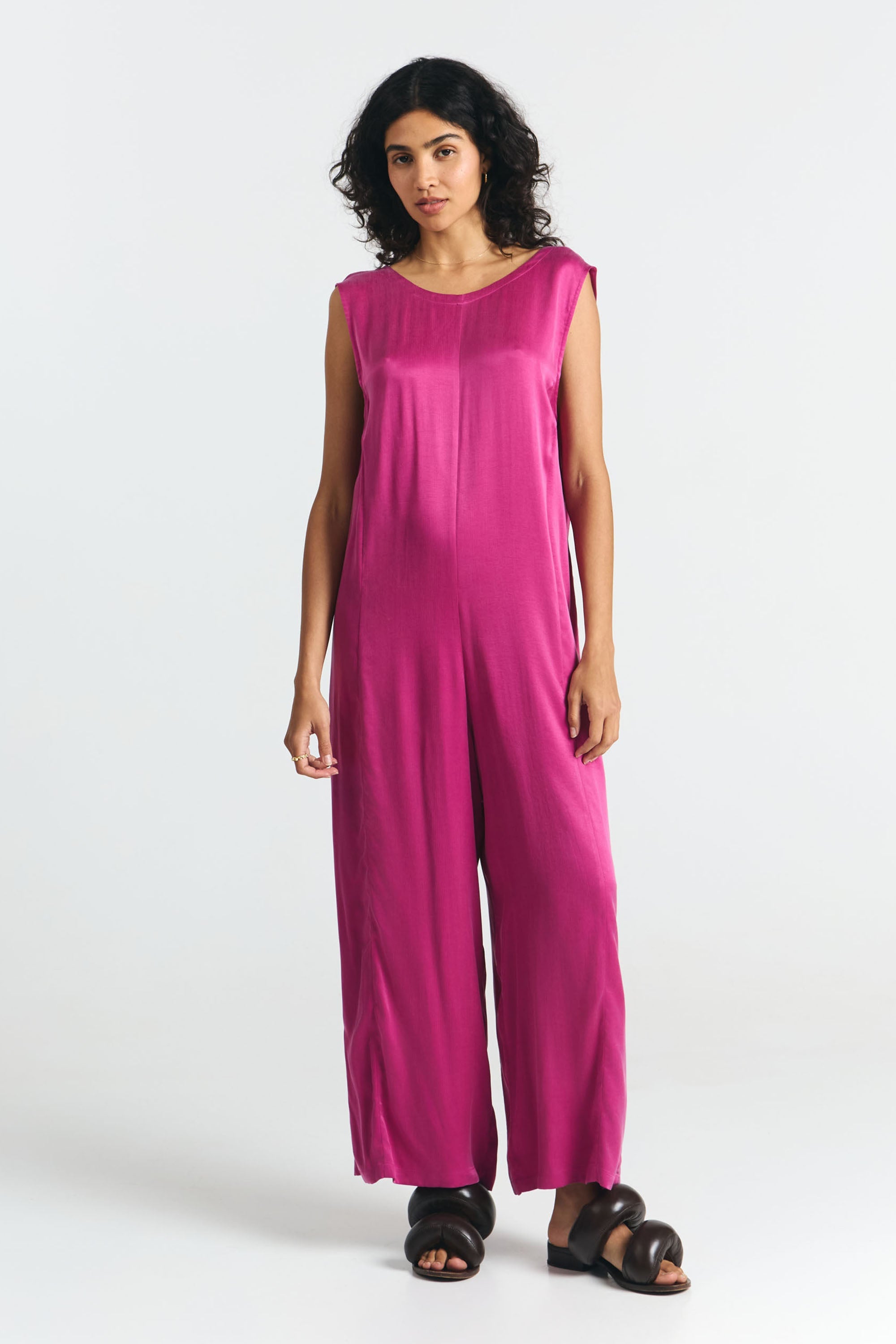 NEIBA JUMPSUIT MAGENTA