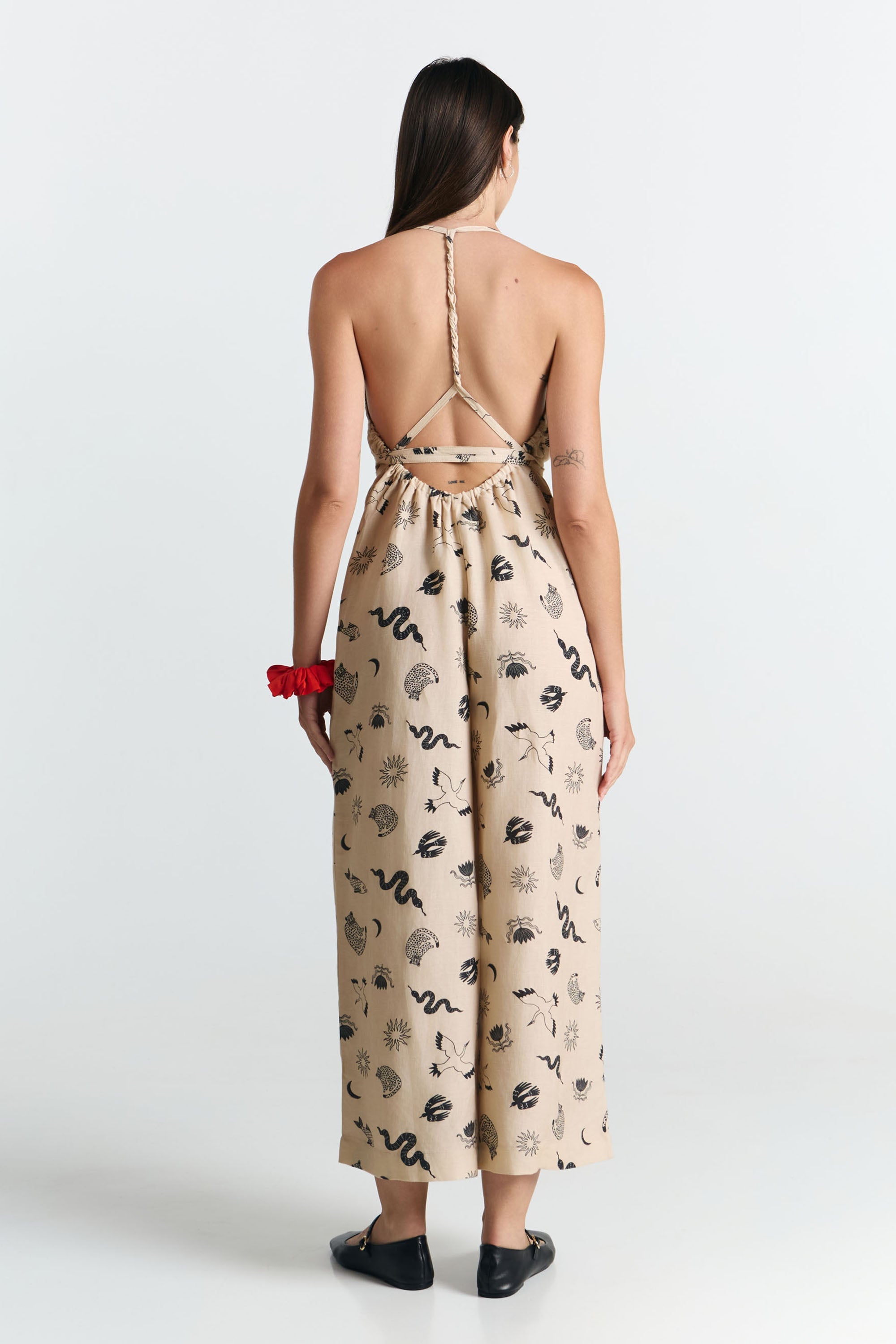 DANLI JUMPSUIT PRINT FAUNA