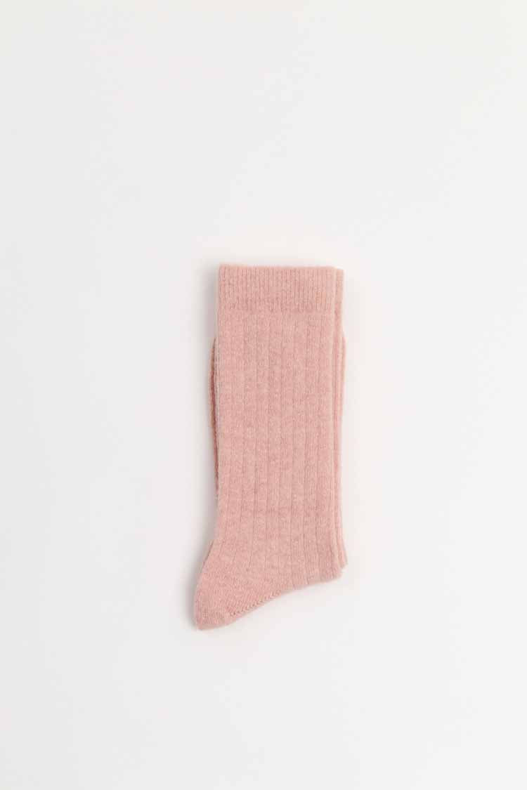 LISOS SOCKS WOOL PEACH