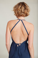 VESTIDO MP CORTO TENCEL MAJORICA BLUE