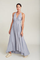 VESTIDO MP LARGO MINI STRIPES