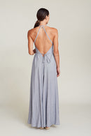 VESTIDO MP LARGO MINI STRIPES