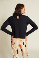 KONARI TOP BLACK