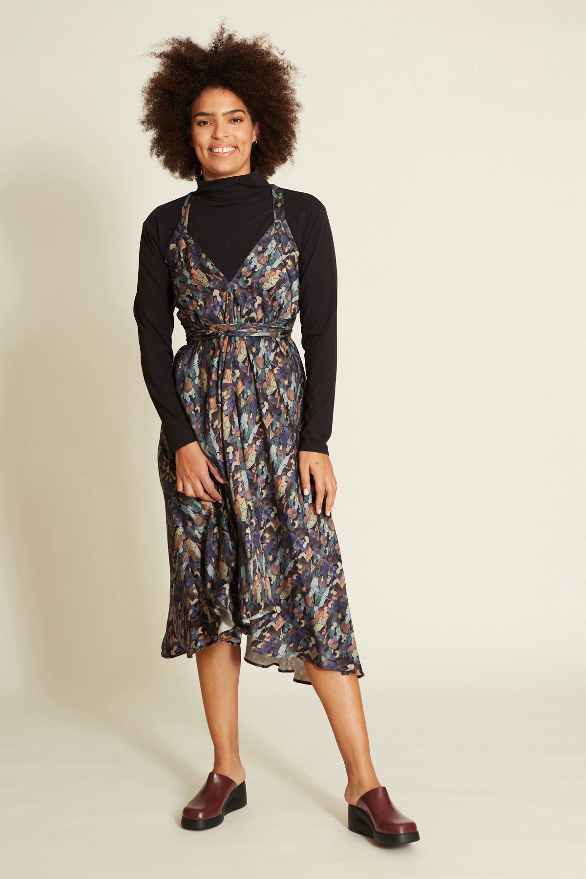 VESTIDO MP MIDI PRINT WOMAN