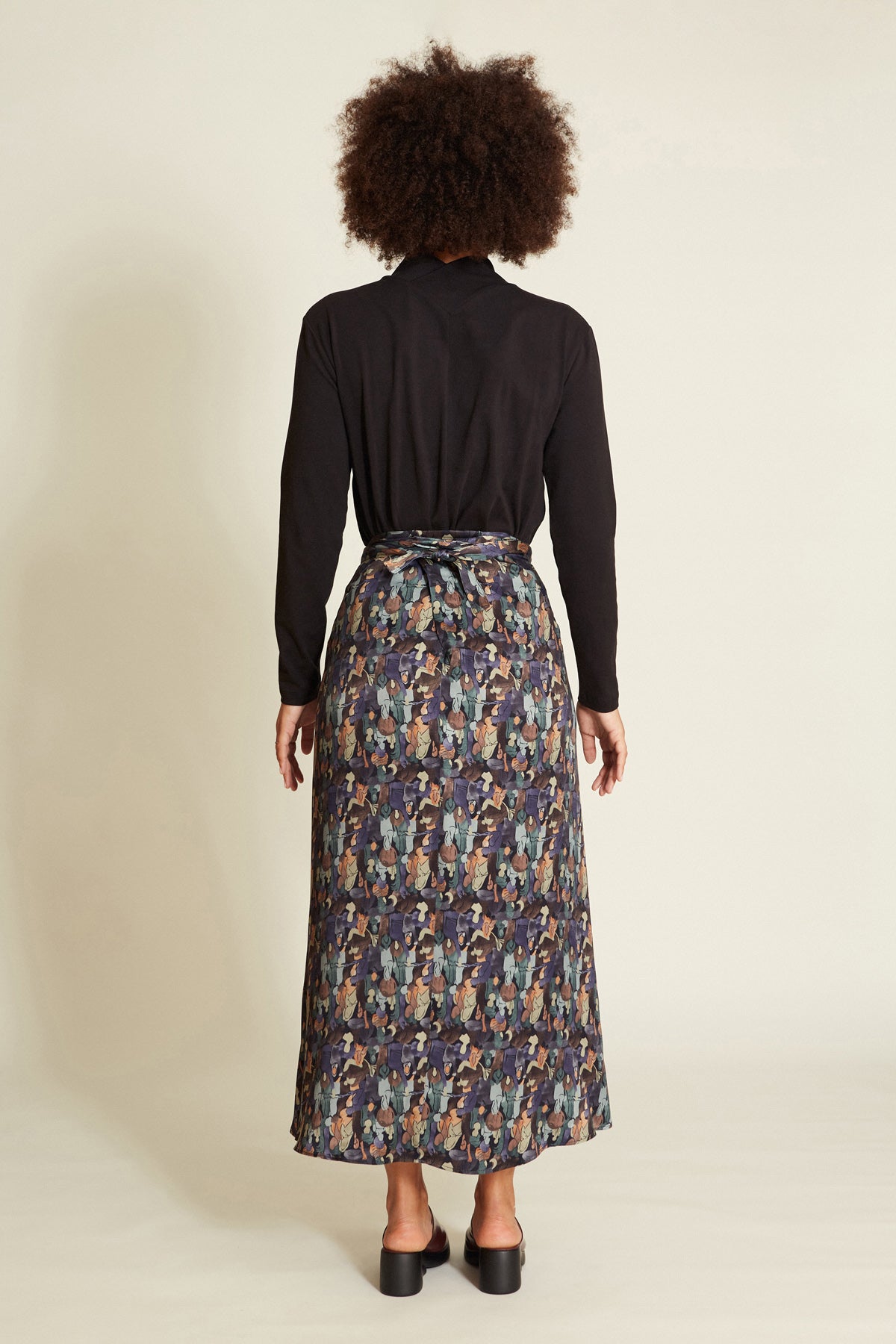 VESTIDO MP MIDI PRINT WOMAN