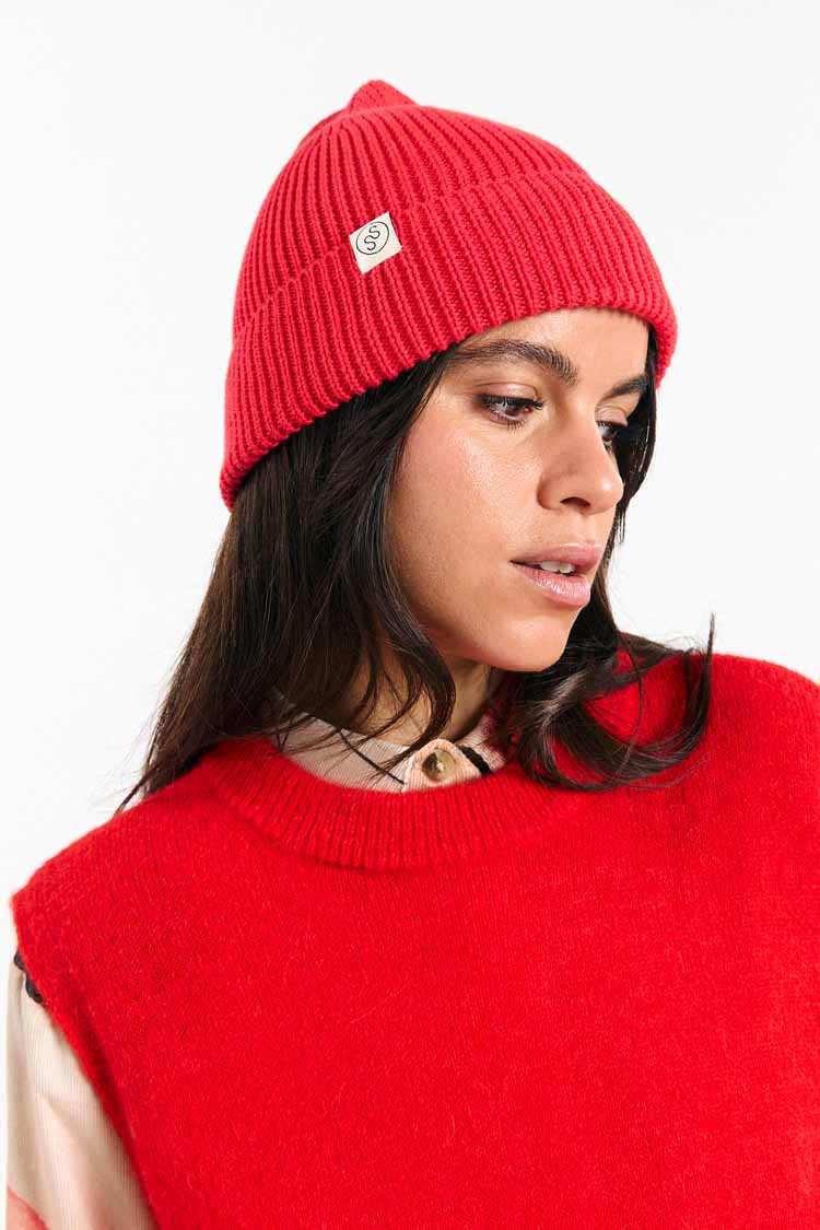 ZION BEANNIE RED