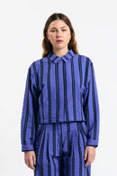 RAIVA SHIRT STRIPES BLUE