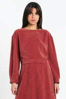 SINTRA BLOUSE BRICK
