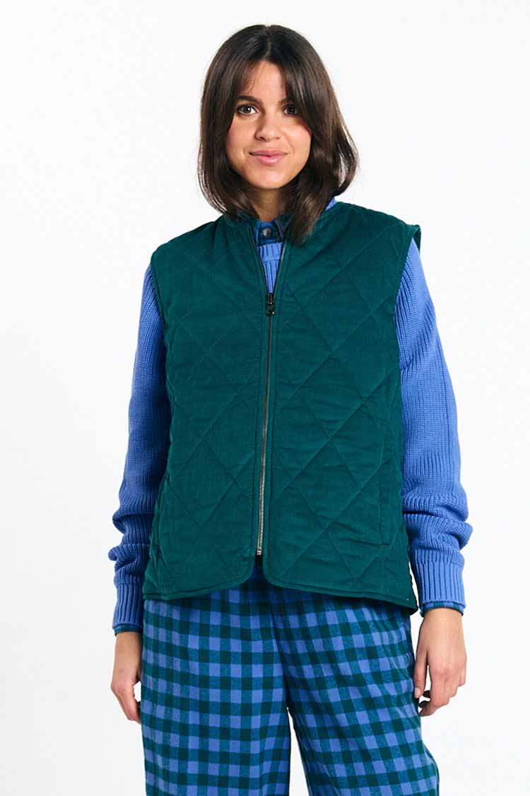 MEDA VEST DEEP GREEN