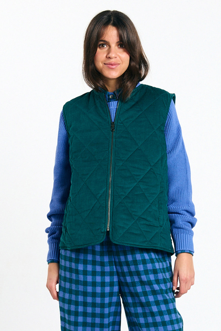 MEDA VEST DEEP GREEN