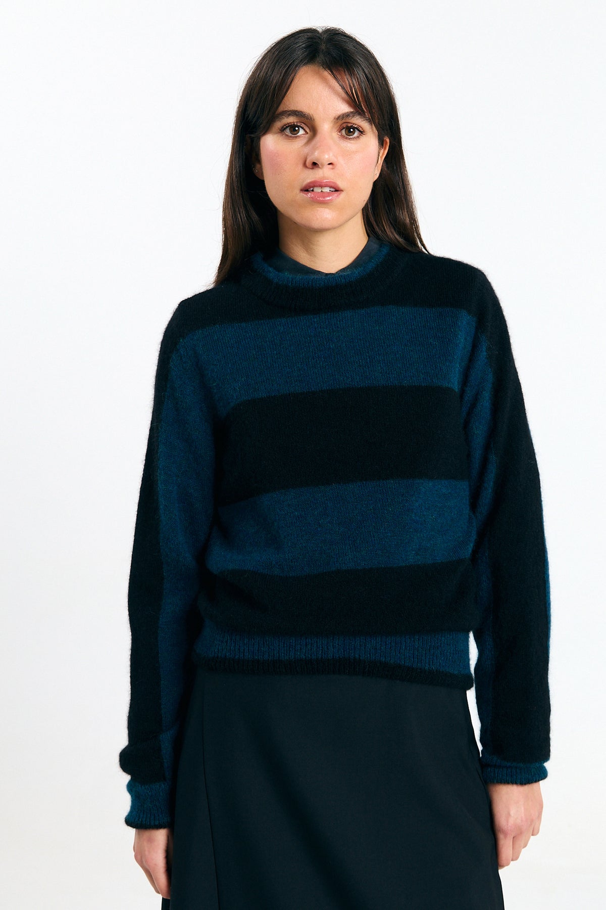 BABOL JUMPER STRIPES BLUE