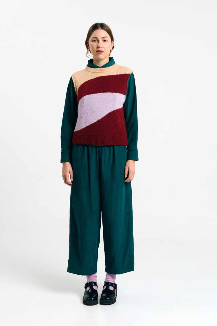 AVIS PANTS DEEP GREEN
