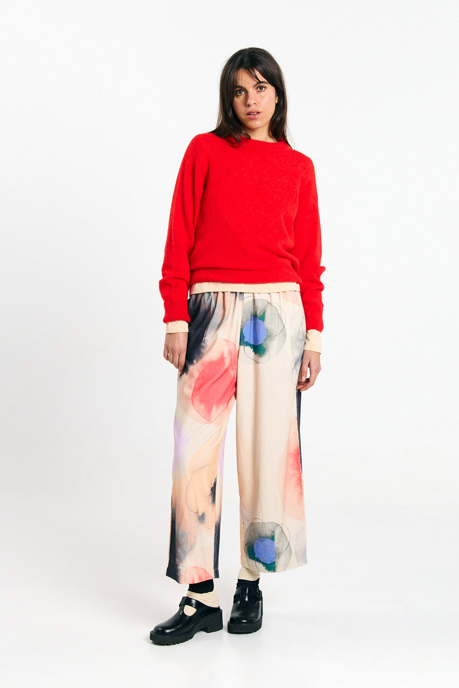 AVIS PANTS PRINT GARDEN