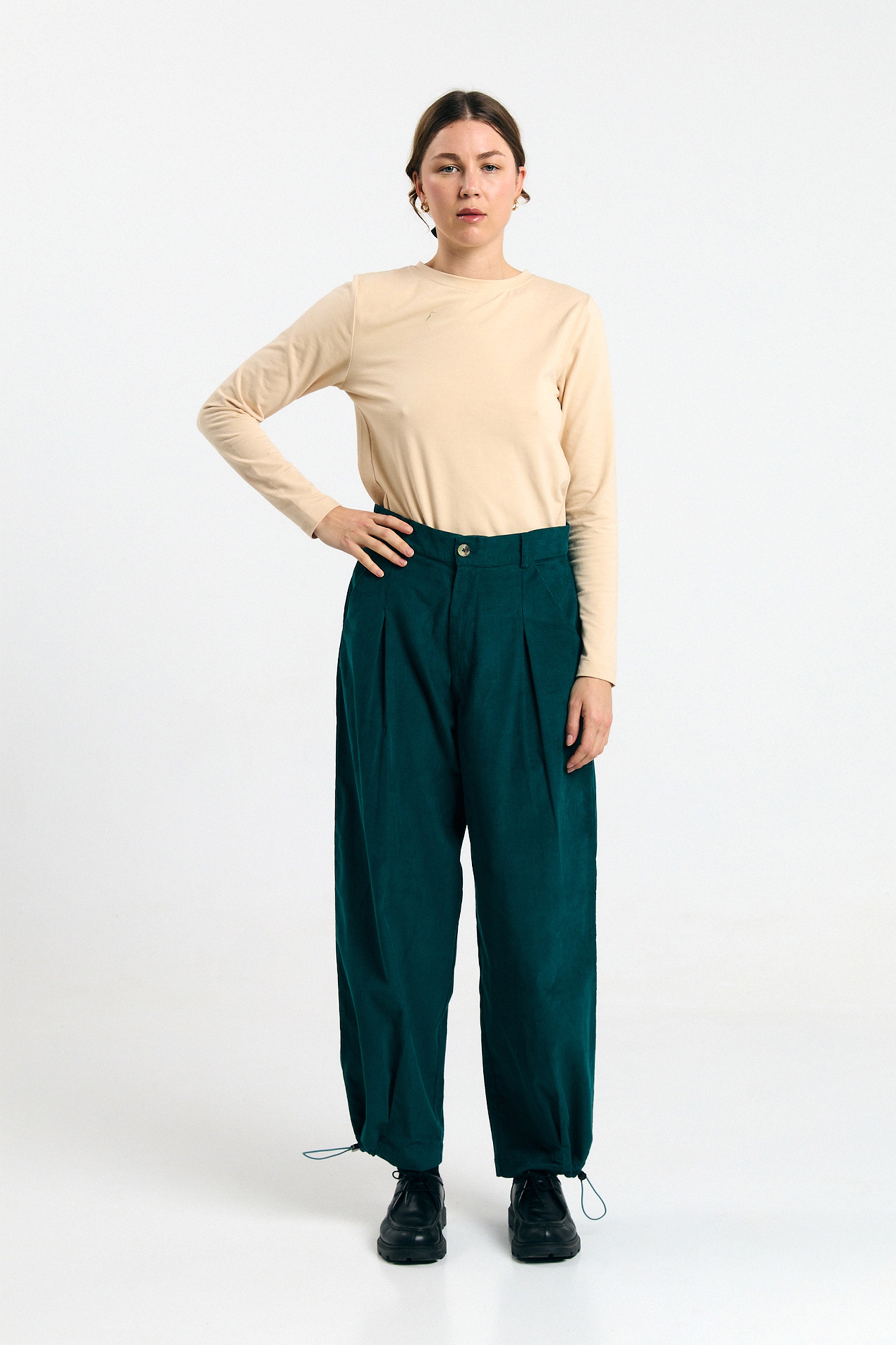 NINE PANTS DEEP GREEN