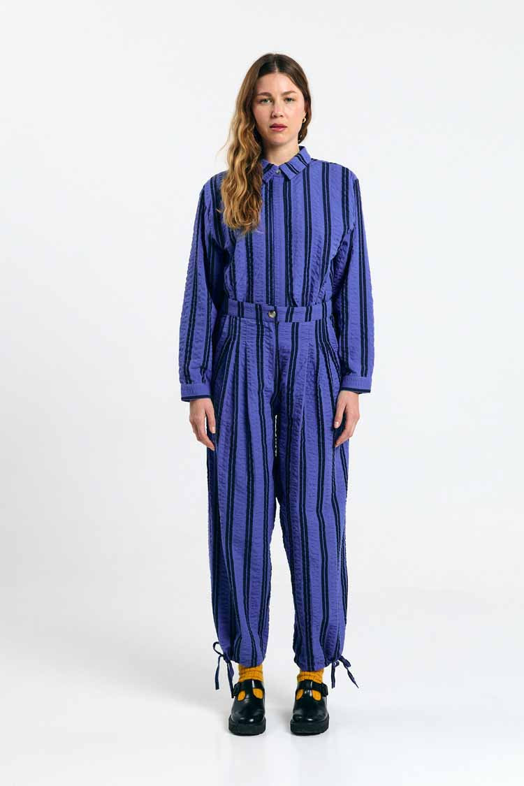 NAZARE PANTS STRIPES BLUE