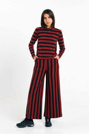 PALAU PANTS STRIPES BRICK