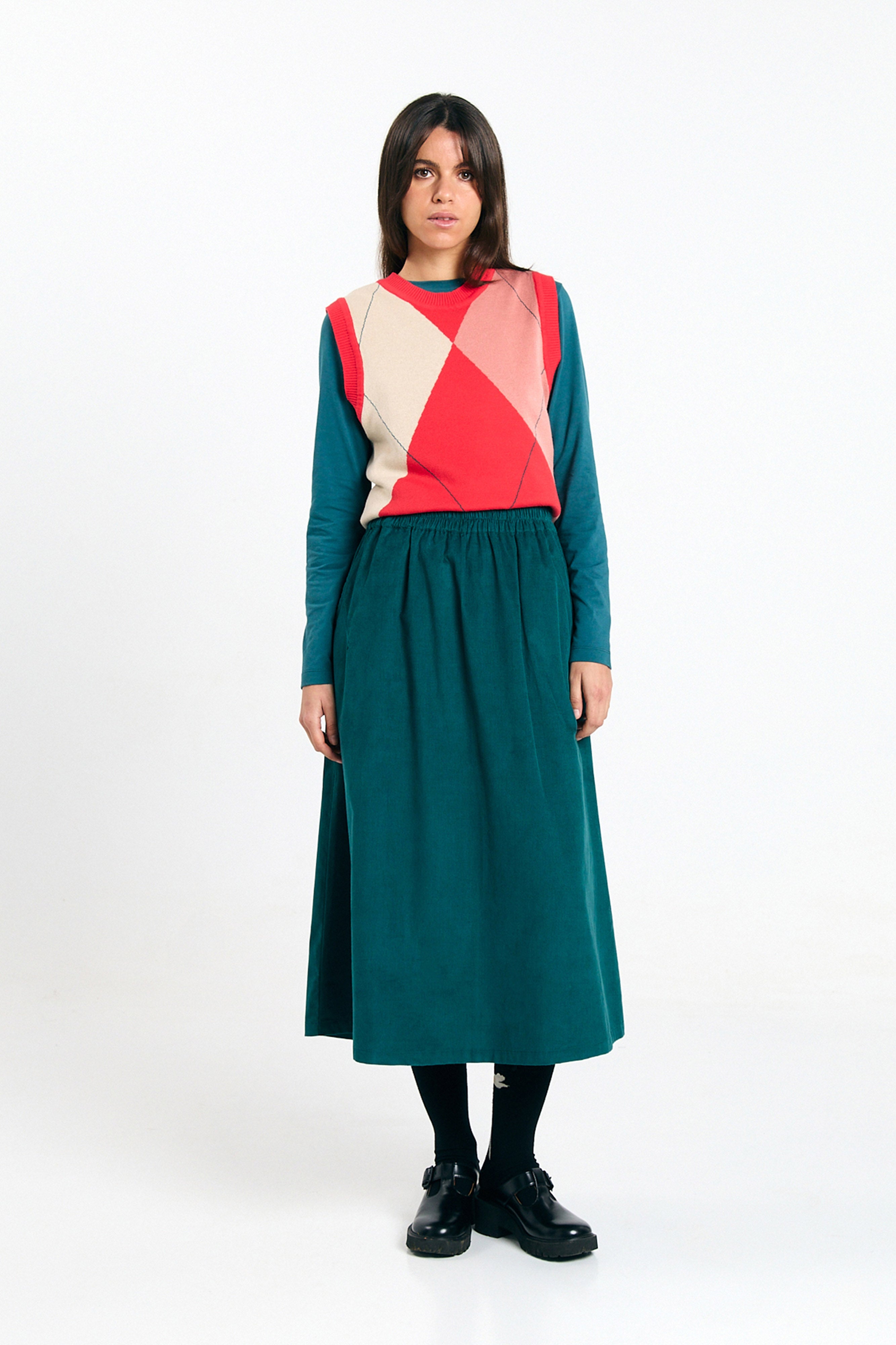 DAX SKIRT DEEP GREEN