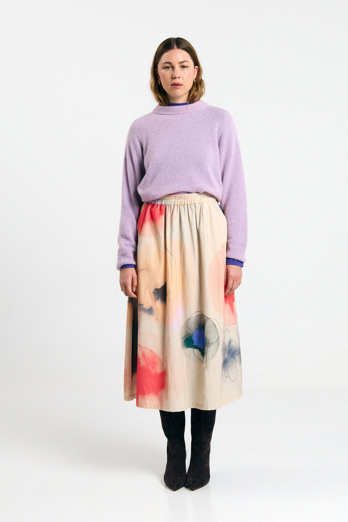 DAX SKIRT PRINT GARDEN