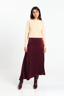 JOE SKIRT BURGUNDY