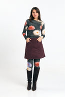 FARO SKIRT CORD BROWN