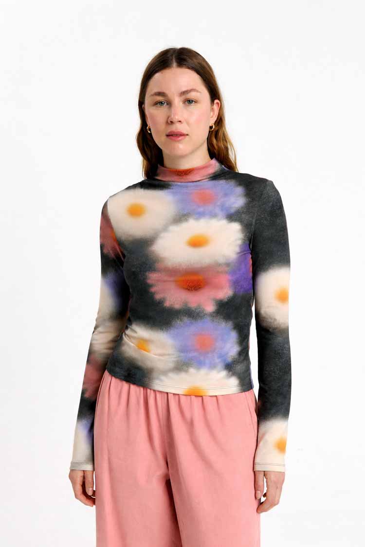 ALVA TOP PRINT BLOSSOM