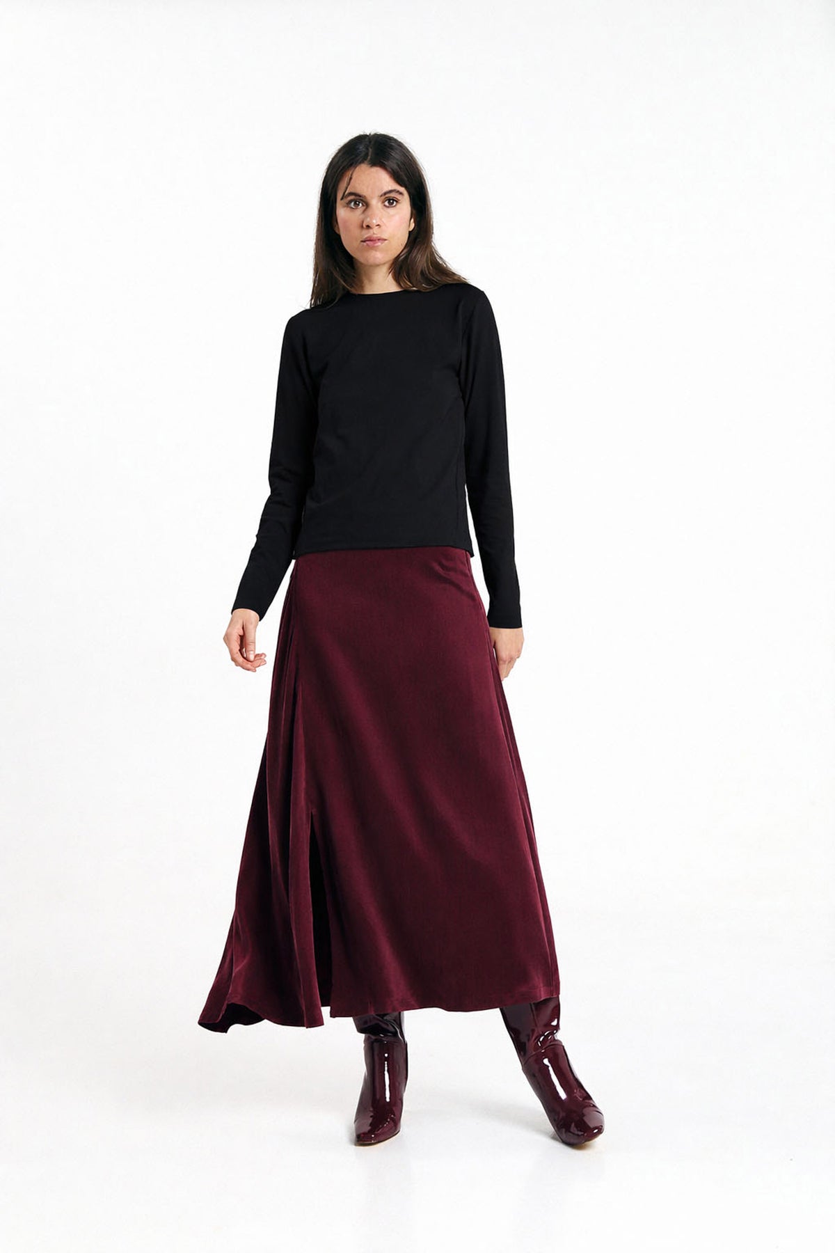 MAIA TOP BLACK