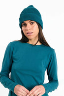 ZION BEANNIE DEEP GREEN