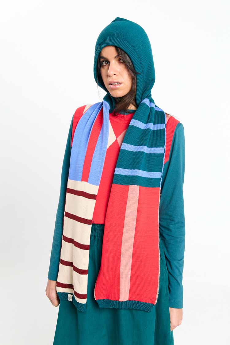 SEMIDE HOODSCARF MIX