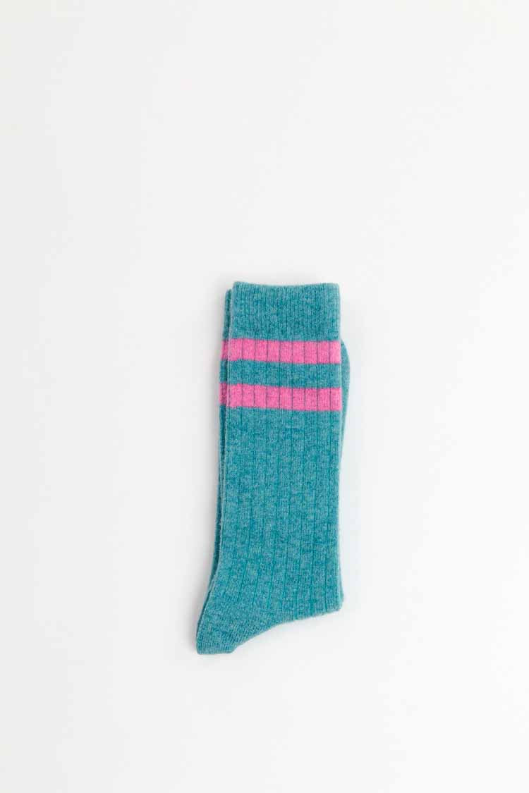 VINTAGE SOCKS WOOL OCEAN