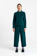 VILA SHIRT DEEP GREEN