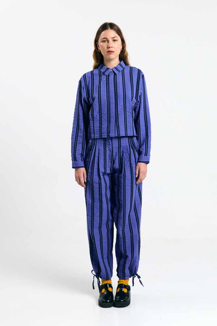 RAIVA SHIRT STRIPES BLUE