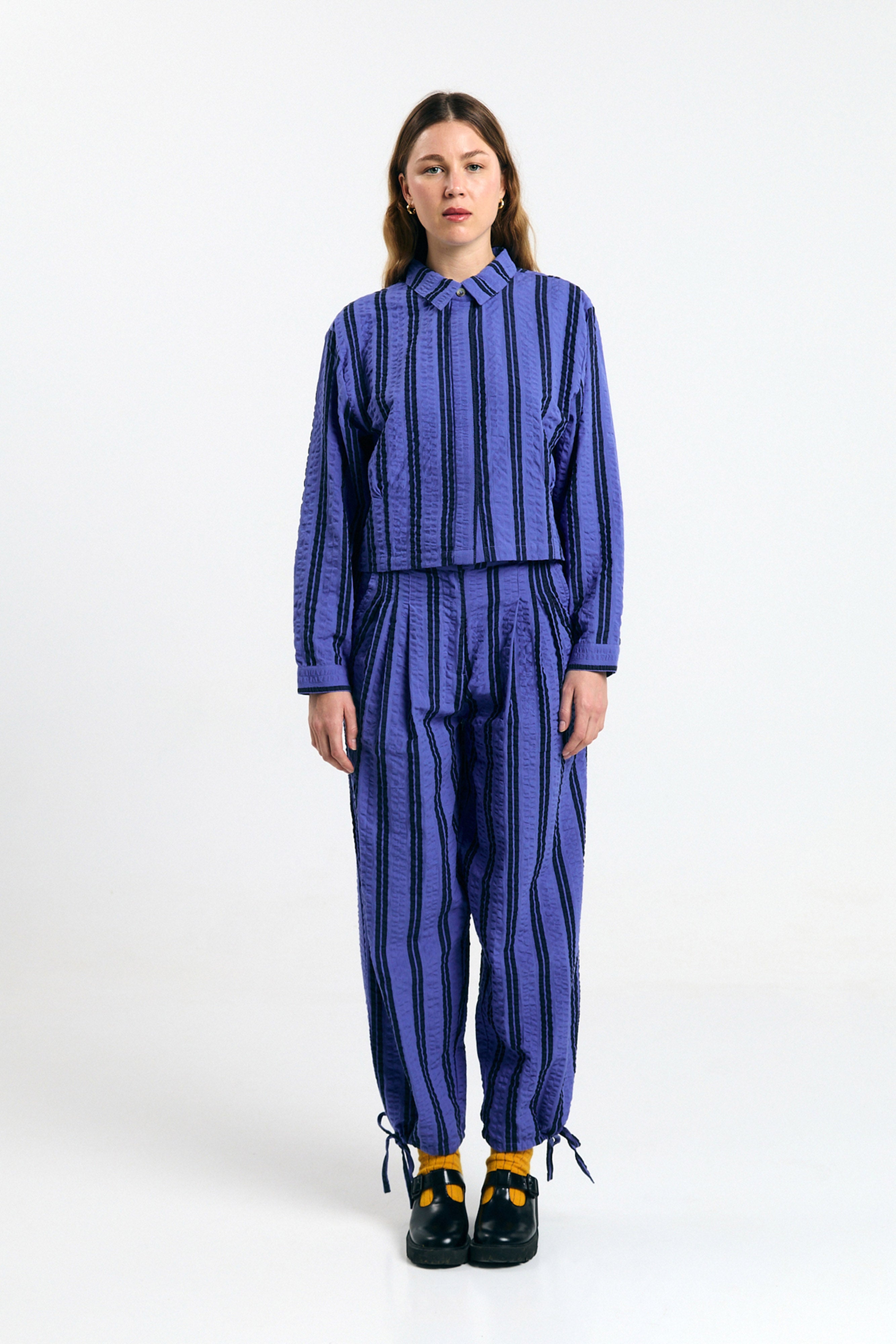 RAIVA SHIRT STRIPES BLUE
