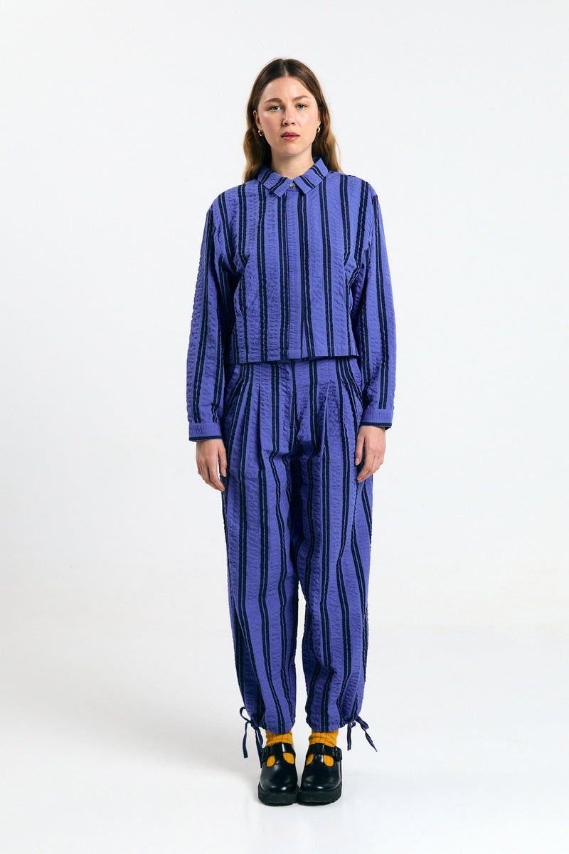 RAIVA SHIRT STRIPES BLUE