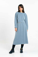 SINTRA BLOUSE BLUE GRAY