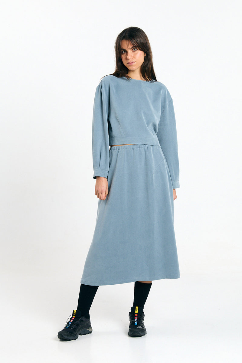 SINTRA BLOUSE BLUE GRAY