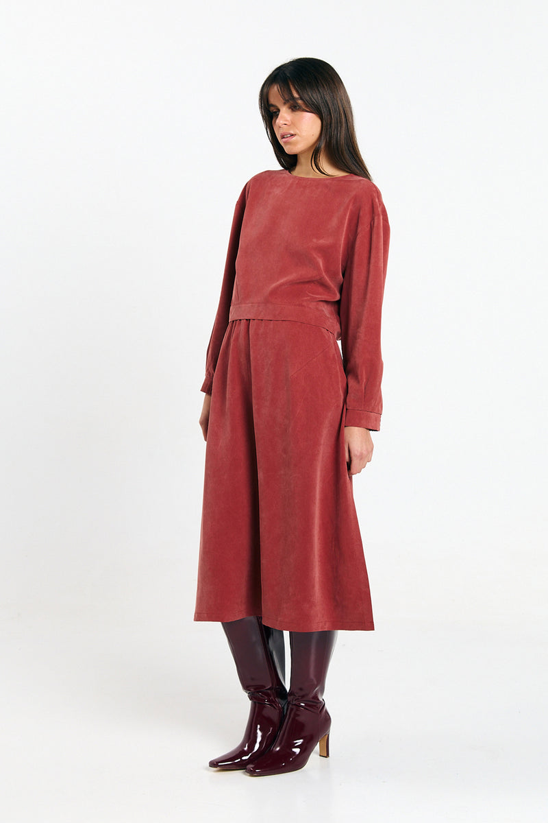 SINTRA BLOUSE BRICK