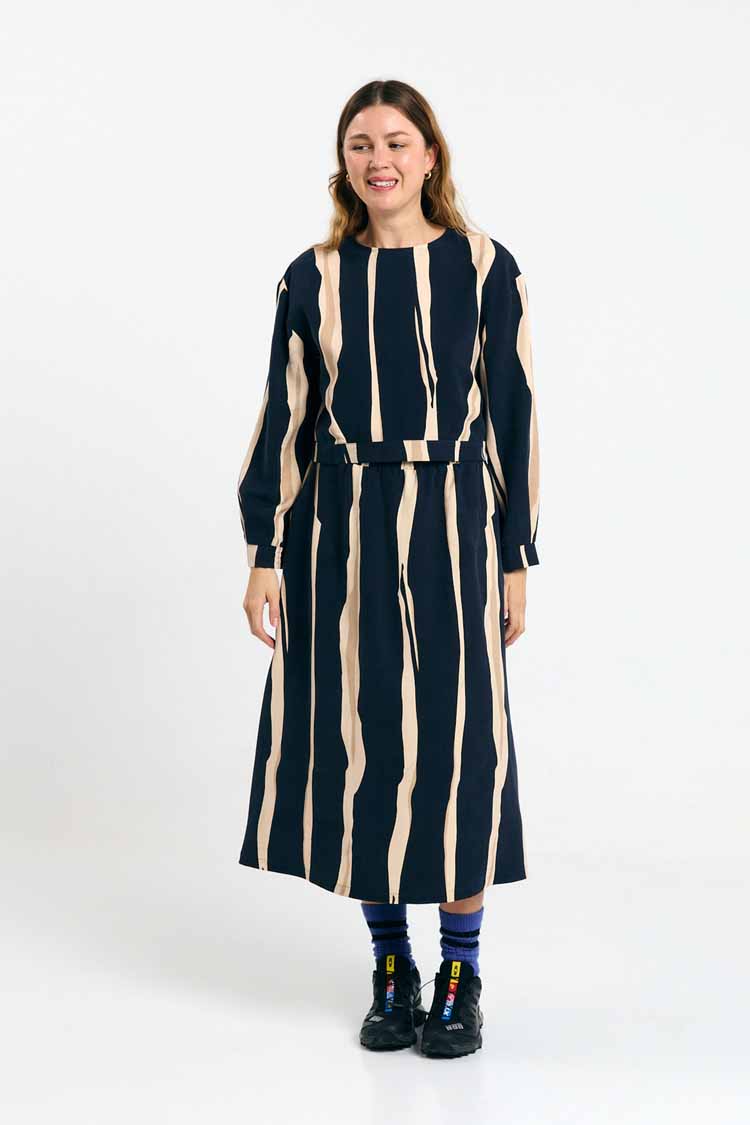 SINTRA BLOUSE PRINT FLYSCH