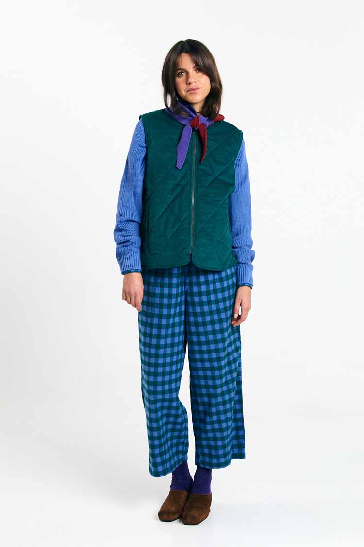 MEDA VEST DEEP GREEN